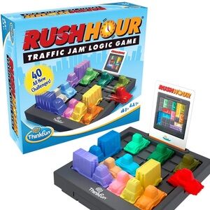 Rush Hour Traffic Jam Game ThinkFun Brainteaser Puzzle Game NEW in Sealed Box